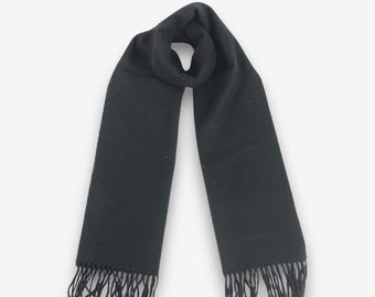 Vintage Stussy Wool Scarf Stussy Lambswool Ribbed Scarves Winter