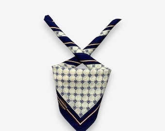 Vintage Paolo Gucci Handkerchief Auth Paolo Gucci Bandana Luxury Neckerchief Headband Pocketsquare Womens Accessories Scarf Gift for Her