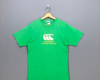 Vintage 80s Canterbury of New Zealand Waikato Rygby Shirt 1980s