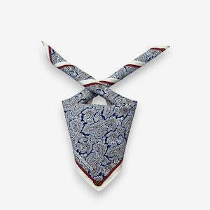 Vintage Paolo Gucci Handkerchief Paolo Gucci Bandana Authentic Womens Accessories Neckerchief Pocketsquare Headband Christmas Gift for Him