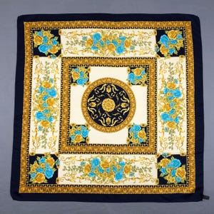 Vintage Silk Scarf, Twill Silk Scarf, Vintage Silk Muffler, Vintage Neck Scarf, Vintage Neck Accessories, Vintage Italian Silk Scarves