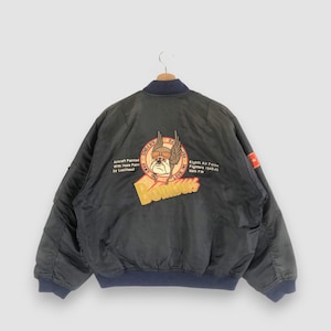 りんご　MA-1 us army vintage 60s 60s Vintage MA-1 Flight Jacket - Medium – Omega Militaria