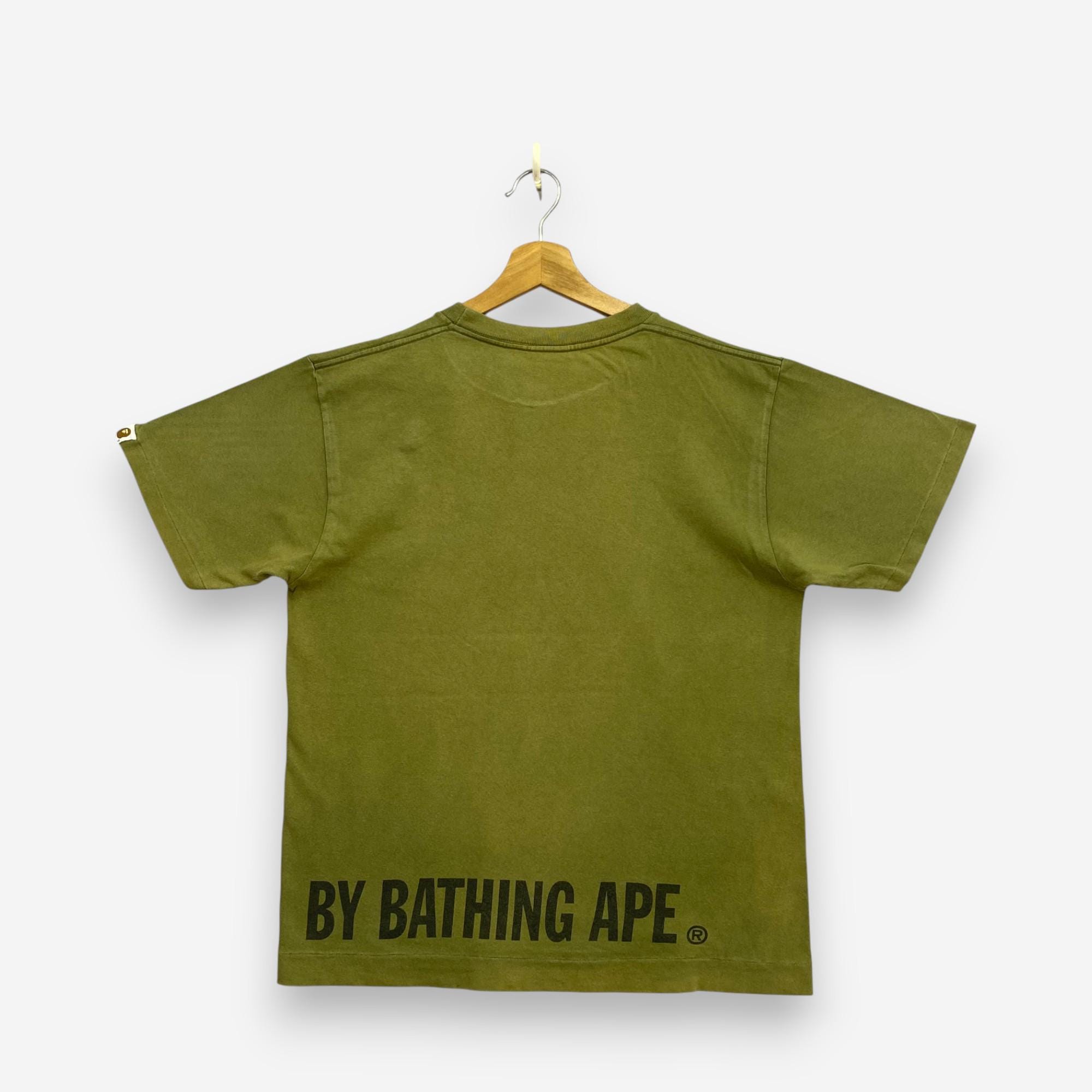 Vintage Y2K A Bathing Ape T-shirt Small BAPE Head Japan