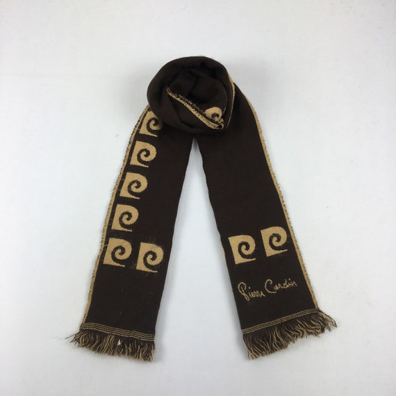 Vintage Pierre Cardin Lambswool Scarf Pierre Card… - image 2