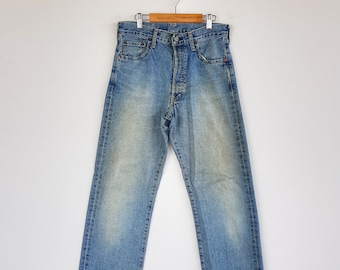 Size 29x29 Vintage 90s Levi's 501 Black Jeans Levi's Straight Leg