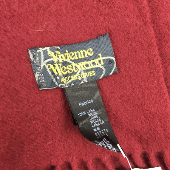 Vintage Vivienne Westwood Lambswool Scarves Vivienne