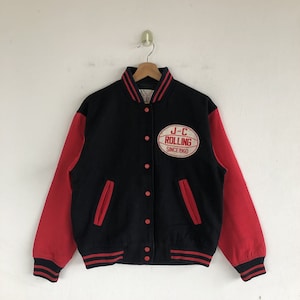 アウターその他 SOMEWHERE BUTTER. childhood varsity jacket vintage red B23CC childhood varsity jacket - vintage red - SOMEWHERE BUTTER.