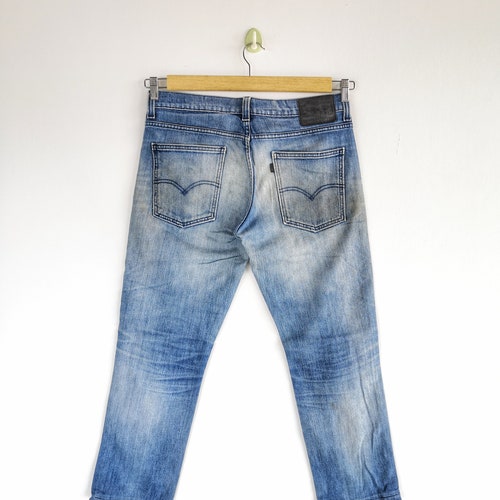 Vintage Levis 511 Jeans Distressed shops Rusty Denim Levi High Waist Jeans Vintage Levi's Pants Medium Wash Gift Unisex Straight Size 34x26.5