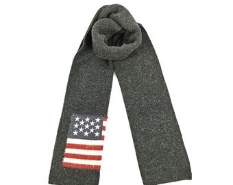 小物 POLORALPHLAUREN SIGNATURELAMBSWOOL SCARF Sienna Print Silk Twill Square Scarf