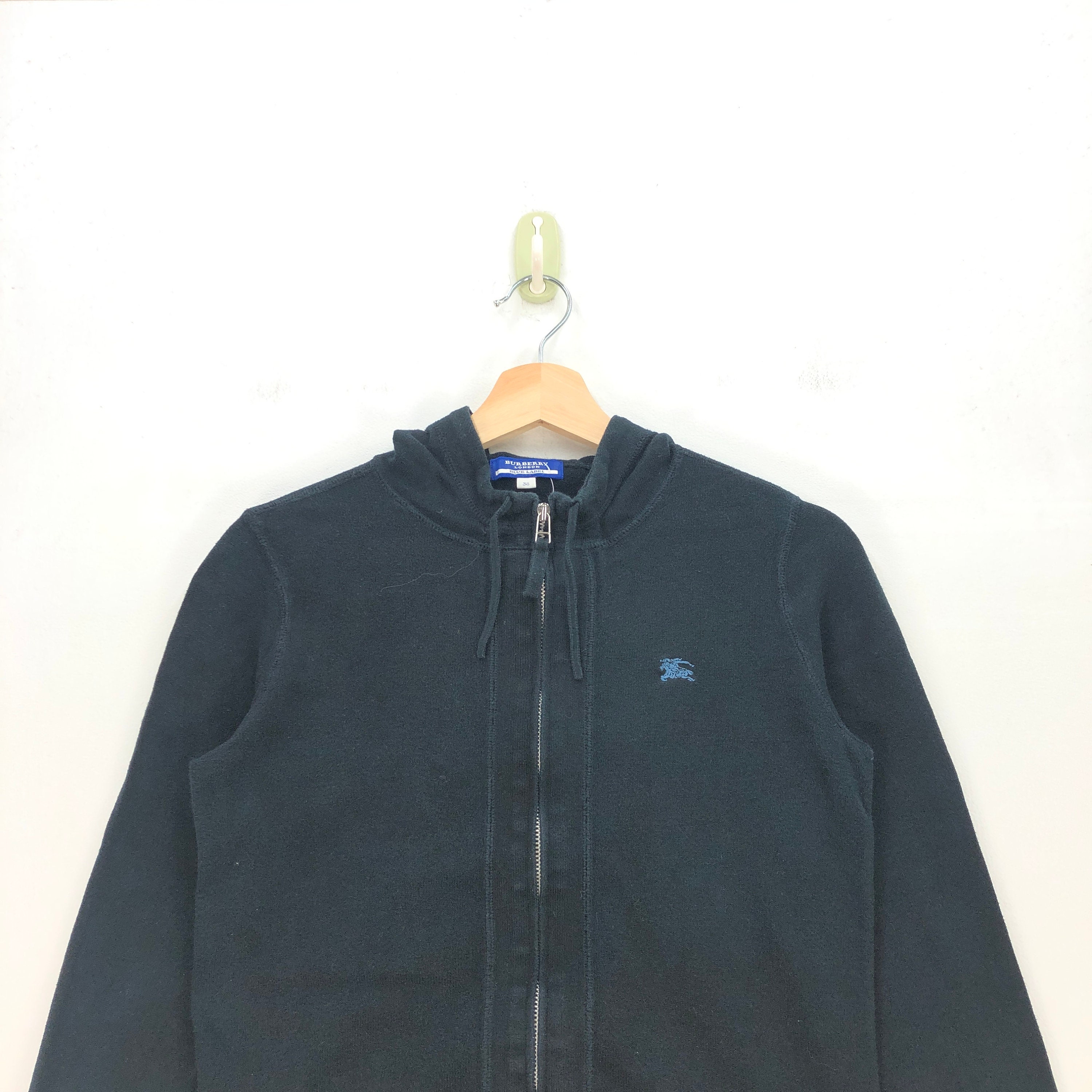 Vintage Y2K Burberry Hoodie Sweater Small Burberry's Hooded Vintage Y2K Burberry Hoodie Sweater Small Burberry's Hooded