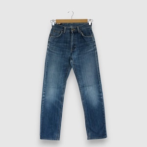 W26 Vintage Miss Lee Riders Faded Stonewash Jeans Lee 90s Womens High Rise Pants Ripped Lee Zipper Fly Regular Girlfriend Jeans Size 26x30