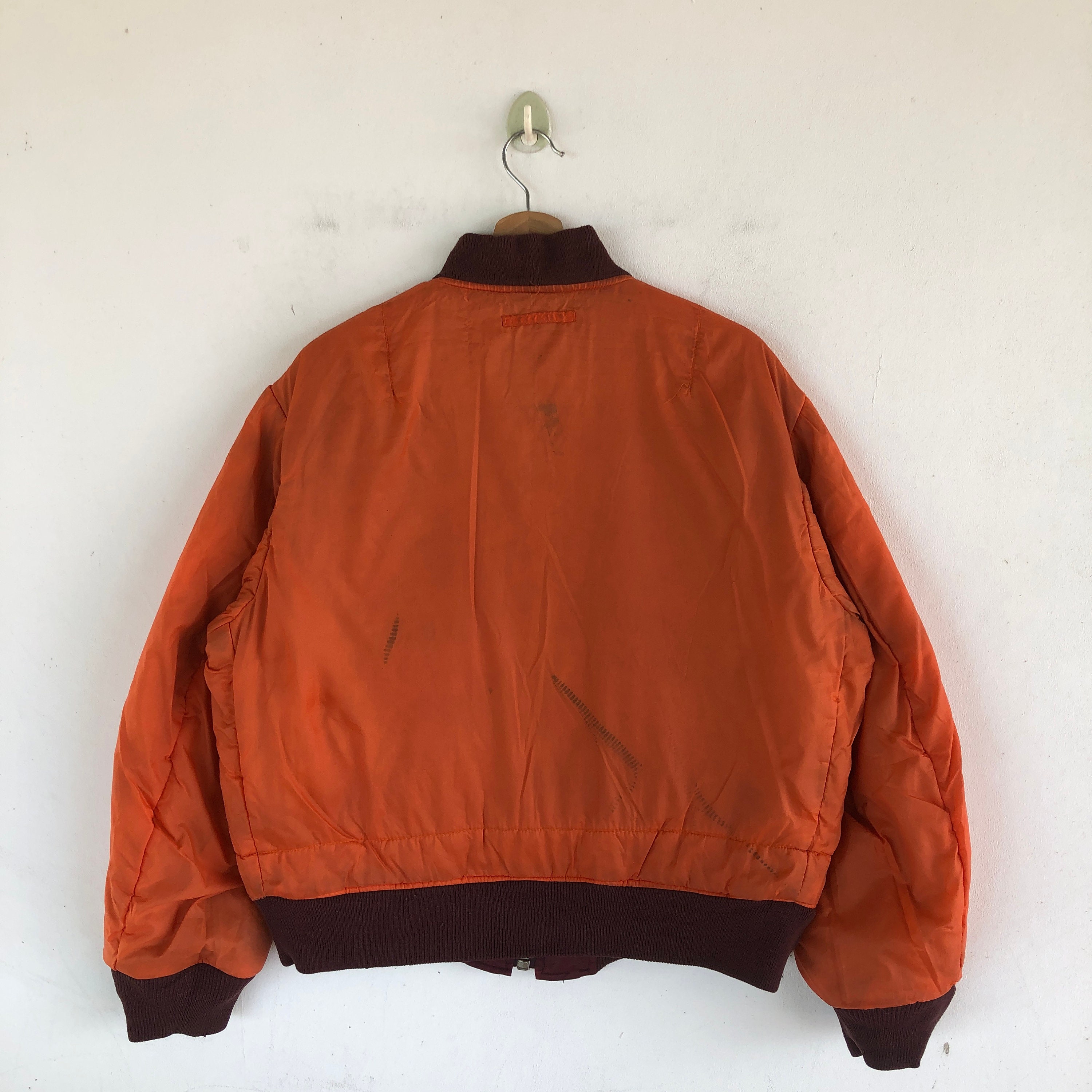 りんご　MA-1 us army vintage 60s VINTAGE 1960'S MA-1 USAF Flight Bomber Jacket Size Small 60s