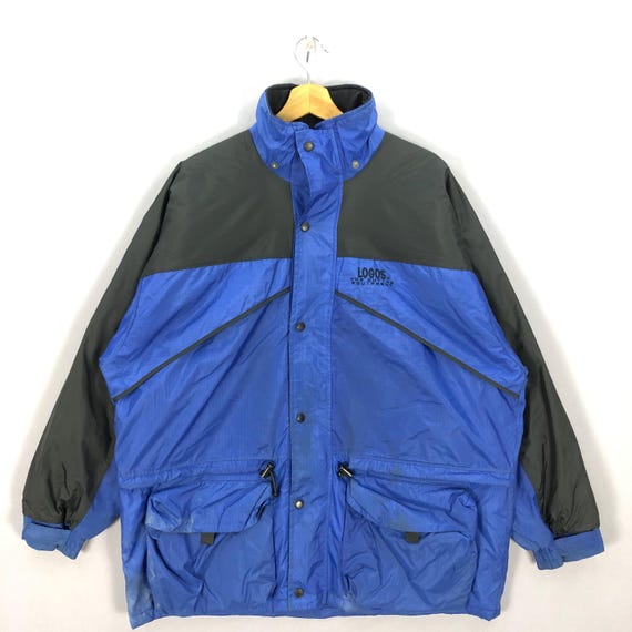 Vintage 80s Logos Outing Equipment Windbreaker Jacket XXLarge