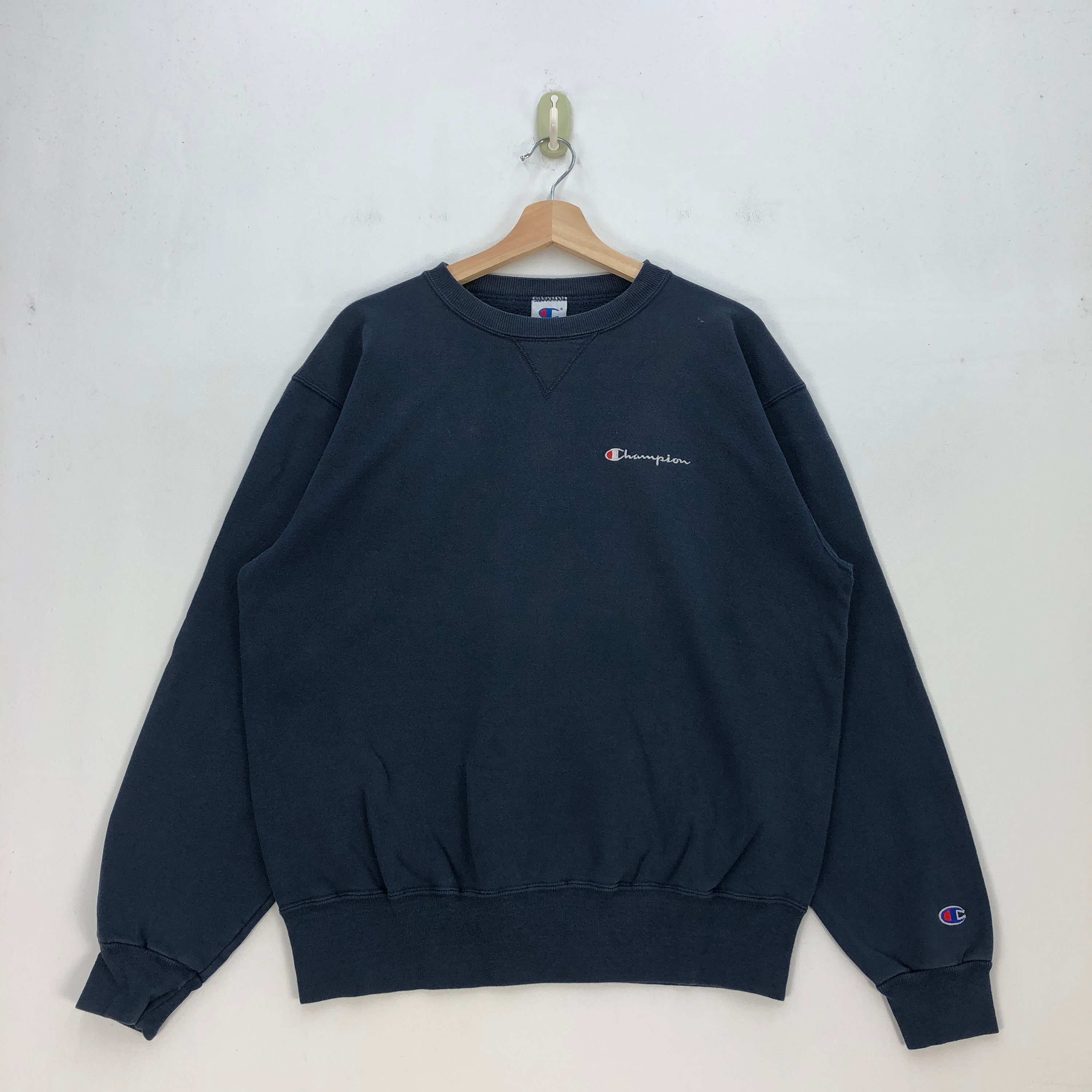 Vintage Champion Reverse Weave Embroidered Sweatshirt XXL