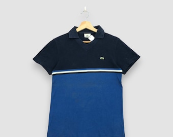 Lacoste Y2K Blue Zip up Polo Shirt · Lacoste Sportswear