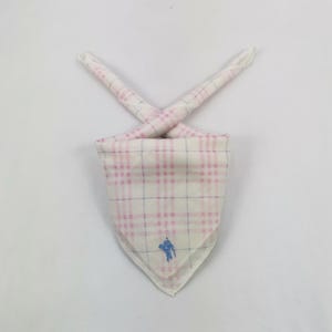 Vintage Burberry Handkerchief, Burberry&#39;s Bandana Accessories, Burberrys Pocket Square, Neckerchief Pocket Square New Year Gift for Her