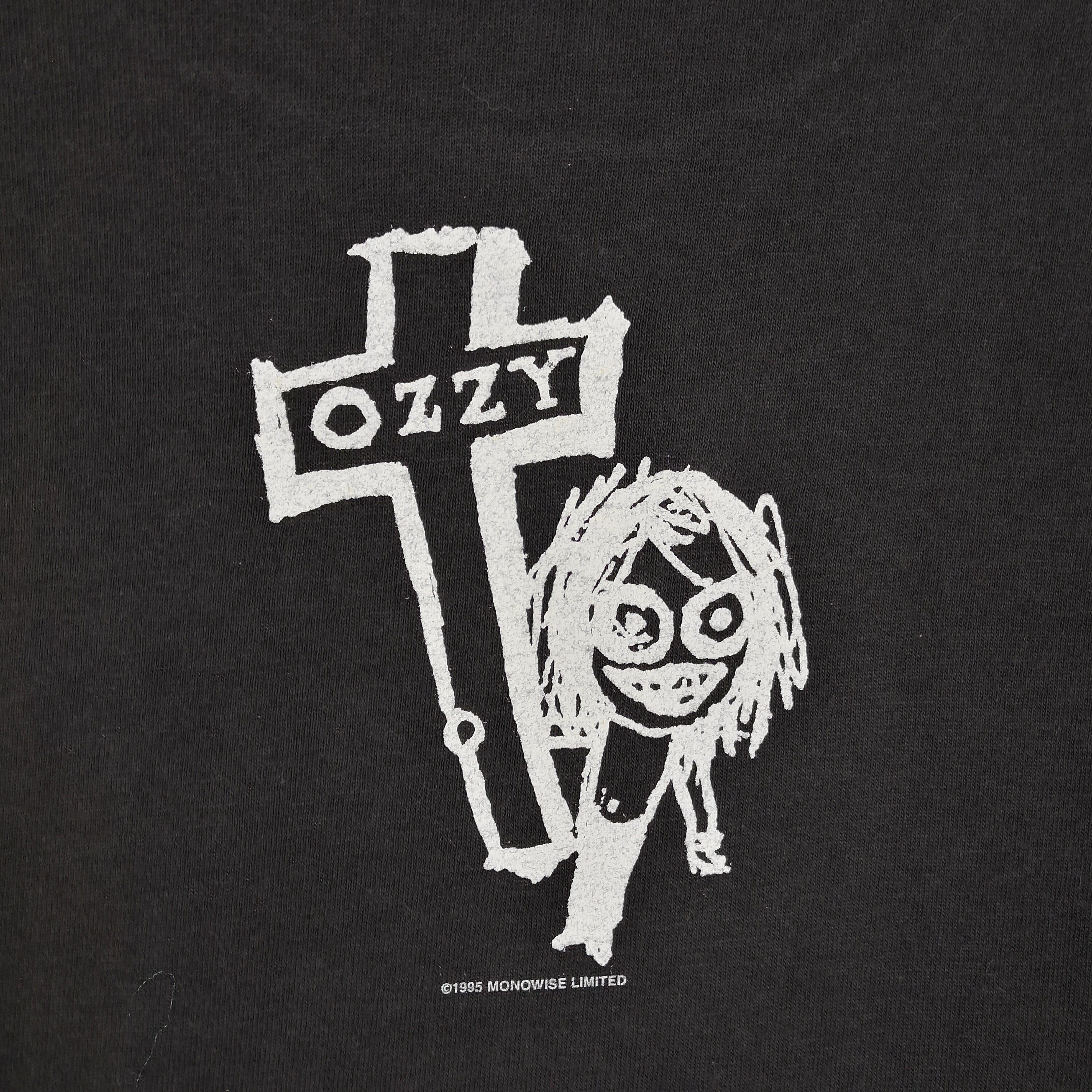 Vintage 1995 Ozzy Osbourne T-Shirt Medium 90's Ozzmosis - Etsy 日本