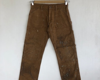 W31 Vintage Wrangler Double Knee Jeans 90s Wrangler Women High Waisted Pants Wrangler Western Workers Denim Boyfriend Jeans Size 31x31