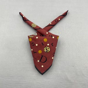 Christian Dior Vintage Christian Dior Handkerchief, Christian Dior Pocket Square, Christian Dior Scarf, Vintage Christian Dior Bandana