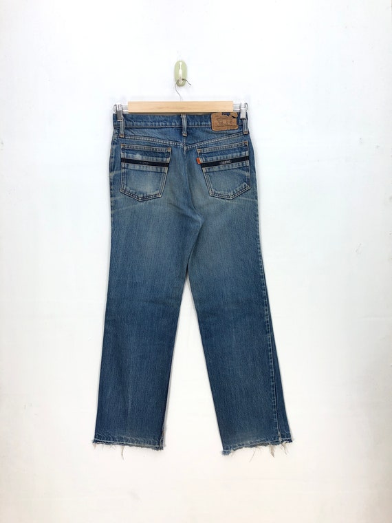 W30 Vintage Levi's 517 Orange Tab Jeans 90s Women Bell