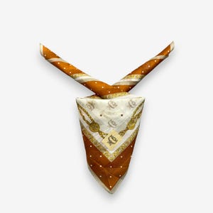 NWT Vintage MCM Handkerchief MCM Bandana Authentic Luxury Womens Accessories Neckerchief Pocketsquare Neck Scarves Summer Gift for Her