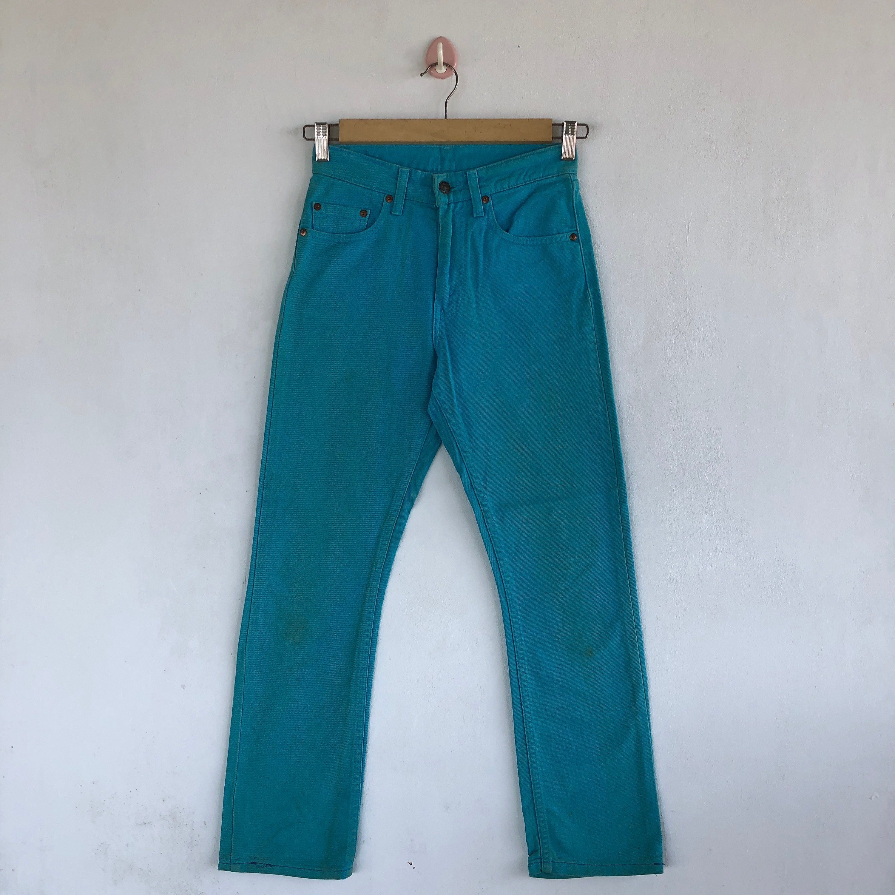 Turquoise levis shop 501