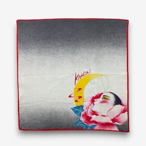 Vintage Kansai Handkerchief Japanese Designer Bandana Pocket Square Womens Accessories Neckerchief Scarves Headband Summer Gift for Her