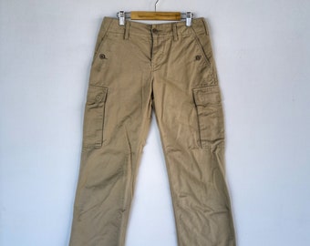 パンツ ralph lauren zip gimmick cargo pants y2k Ralph Lauren Black Label Multi Pocket Cargo Slim Tech Black