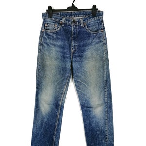 W28 Vintage Levis 505 Light Wash Jeans 90s Levis 505 Stone Wash Denim Women High Waist Pants Straight Leg Levis Girlfriend Jeans Size 28x31