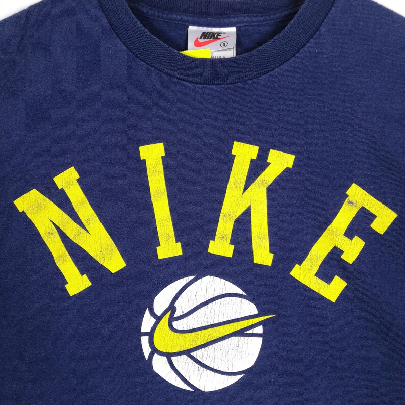 Vintage Nike Swoosh Usa Tshirt 90s Nike Volleyball Shirts Medium