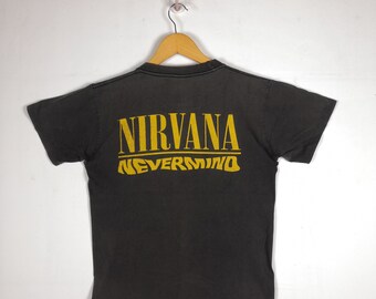 NIRVANA 90's T-shirt Vintage / Kurt Cobain / Rock Band - Etsy