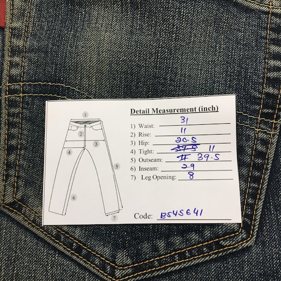 W31 Vintage Levi's 505 Distressed Jeans Y2K Women… - image 10
