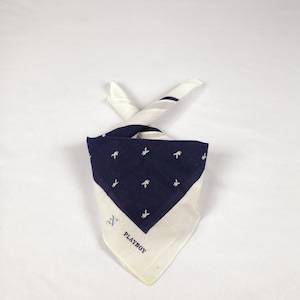 Vintage Playboy Handkerchief, Playboy Bandana Accessories, Playboy Pocket Square, Playboy Scarf, Playboy Neck Scarf, Playboy Headband