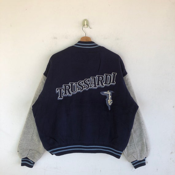 【1993studio】24FW★ 90S Rugby Nylon Varsity Jacket 1993studio】24FW☆ 90S Rugby Nylon Varsity Jacket