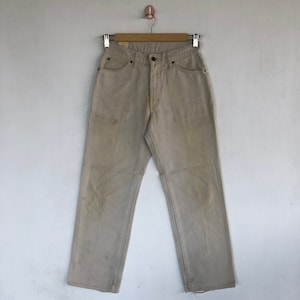 W27 Vintage Lee Westerner Sanforized Riders Jeans Small High Waist Womens Pants Dirty Lee Zipper Fly Regular Lee Girlfriend Jeans Size 27x26