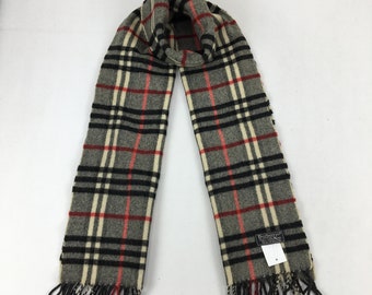 Burberry scarf etsy hotsell