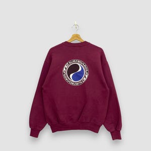 Vintage 90s T&C Surfware Sweater Medium T and C Surfware Sweatshirt Jumper Surfwear Pullover Retro Beach Style Streetwear Crewneck Size M