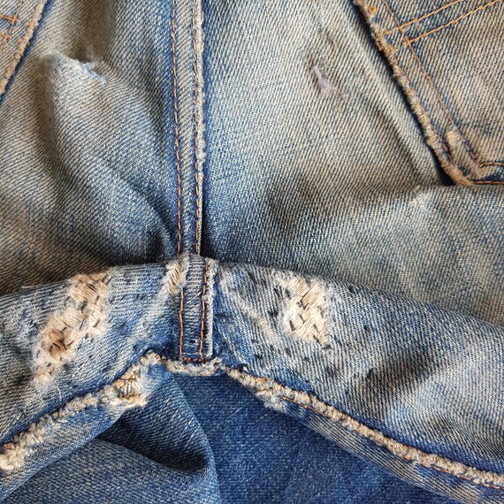 W27 Vintage Bobson Selvedge Rusty Jeans 70s Womens High W27 Vintage Bobson Selvedge Rusty Jeans 70s Womens High