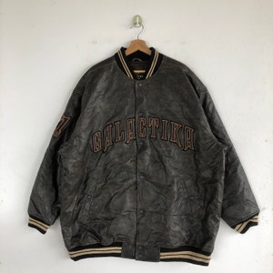 ヴィンテージ日本ブランド クロコダイル バーシティ ジャケット 