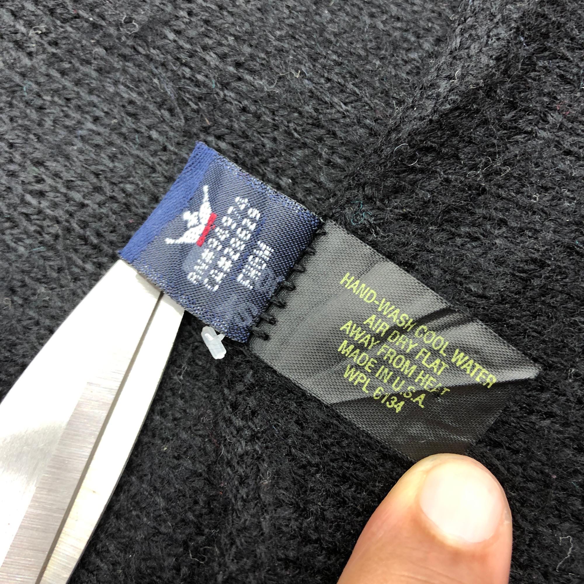 Vintage Stussy Wool Scarf Stussy Lambswool Ribbed Scarves Winter