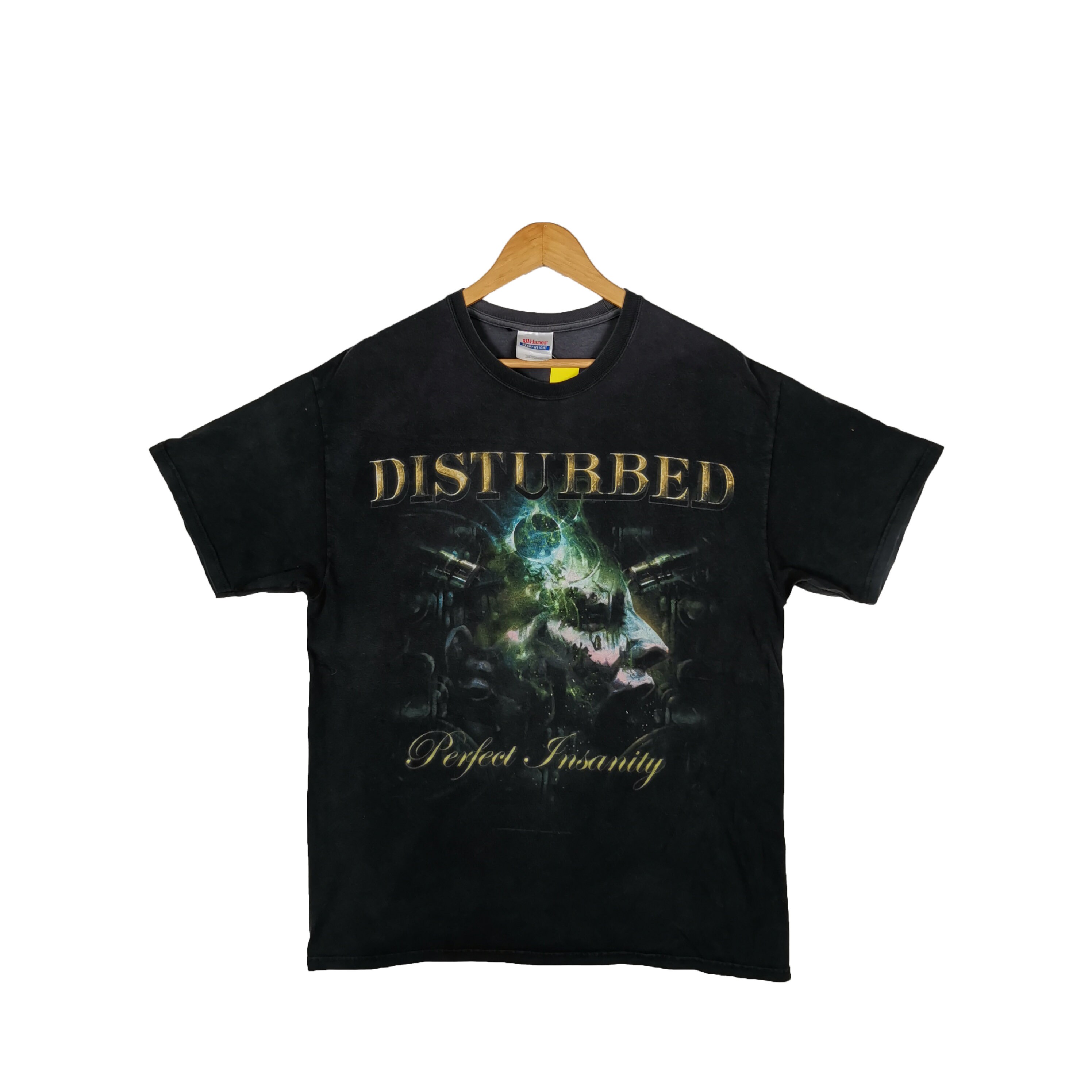 Vintage Y2k Disturbed Perfect Insanity Album Cover T-shirt