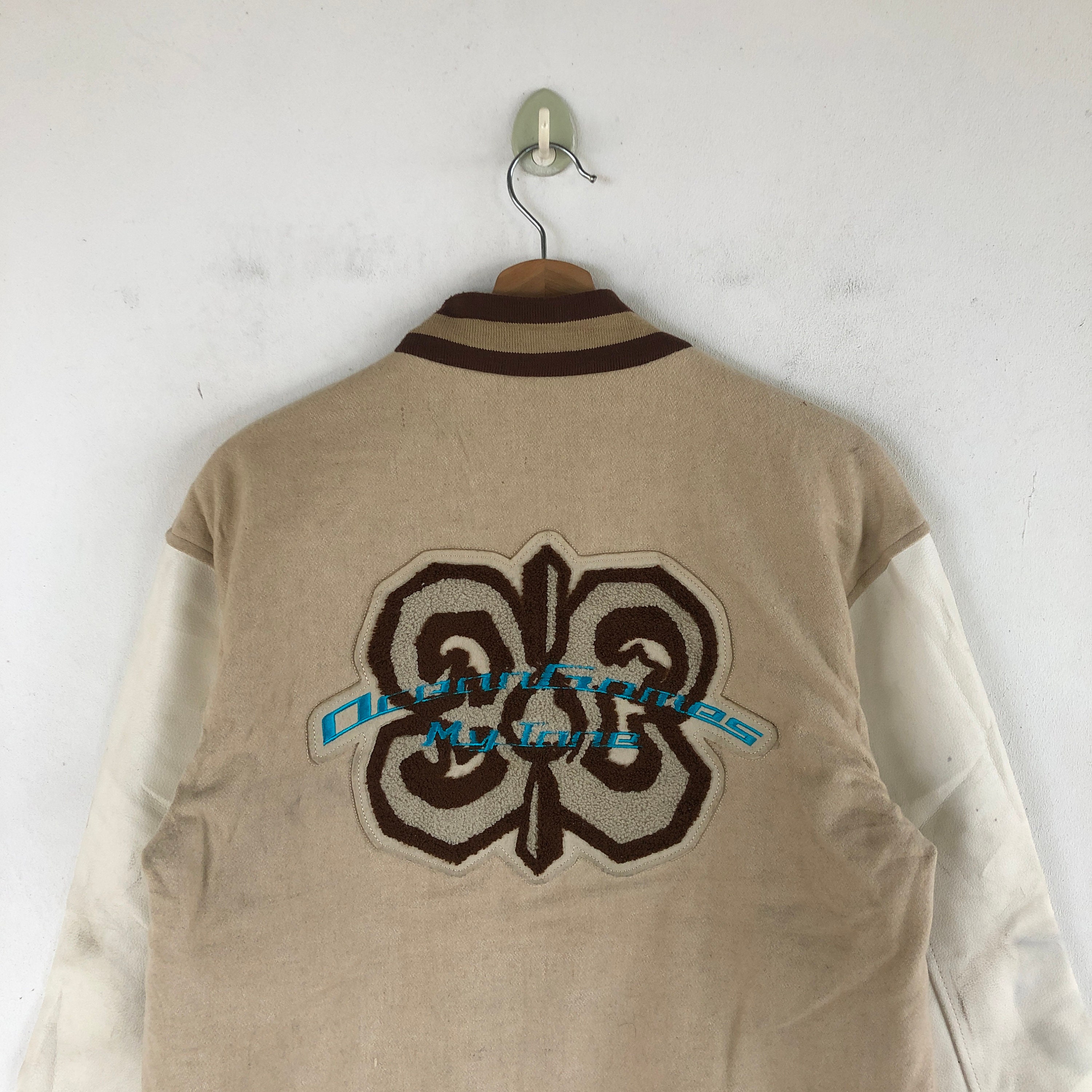 Vintage Alba Rosa Varsity Jacket 90s Alba Rosa Letterman Jacket Medium ...