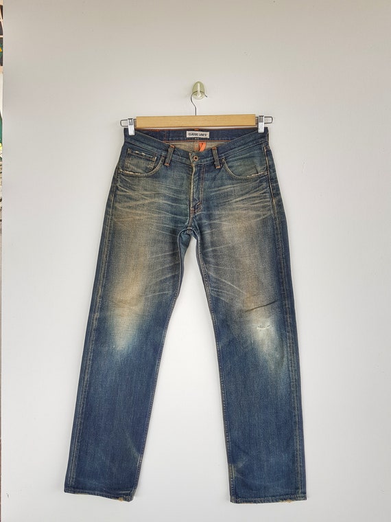 Size 32 Distressed Vintage Levis 503 Jeans 90s Women's - Etsy