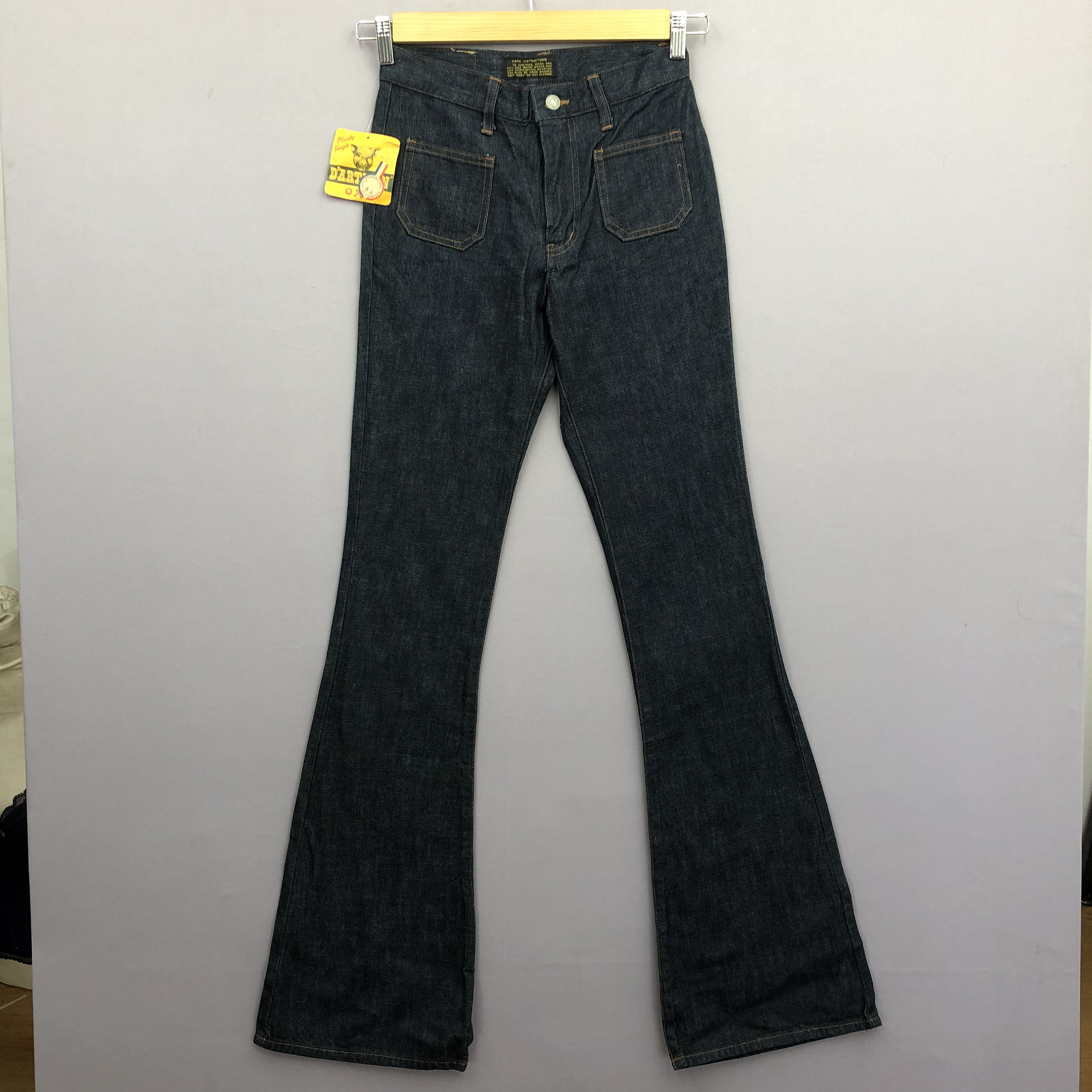 W26 Vintage NWT 90s Studio D'artisan Bush Pants Flare Jeans