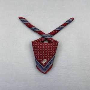 Vintage YSL Handkerchief Yves Saint Laurent Bandana Womens Accessories Neckerchief Pocket Square Neck Scarf Headband Babushka Gift for Him