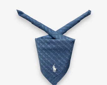 Vintage Polo Ralph Lauren Taschentuch Ralph Lauren Bandana Einstecktuch Halstuch Stirnband Damen Accessoires Schal Sommer Geschenk für Ihn