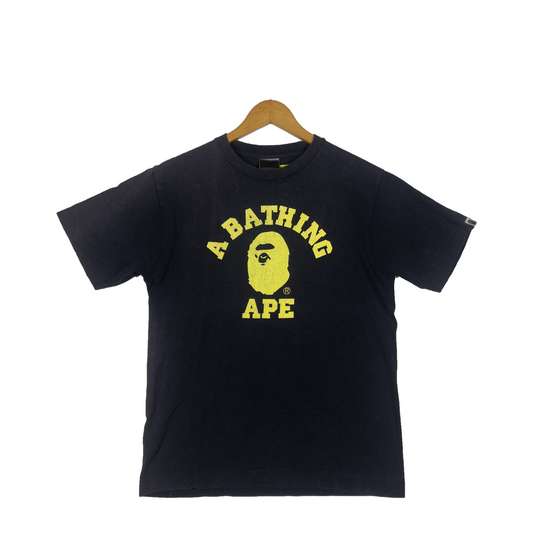 トップス A BATHING APE BAPE HEAD LOGO T-SHIRT L A BATHING APE® Metal Ape Head Relaxed Fit Tee | Bape