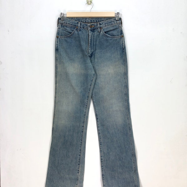 Size 30x34 Vintage Wrangler Light Wash Jeans 90s Harajuku Womens High Rise Wrangler Pants Wrangler Faded Ripped Denim Boyfriend Jeans W30