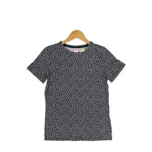 Camiseta Lacoste Floral Vintage Y2K XSmall Lacoste LIVE Streetwear Casual Wear Camiseta Feminina Azul Marinho Camisa Lacoste Tamanho XS Presente para Namorada