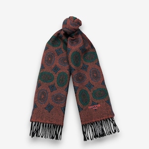 Vintage Renoma Wool Scarf Muffler Renoma Lambswool Scarves Womens Shawl Neckwear Wrap Christmas Accessories Winter New Year Gift for Her
